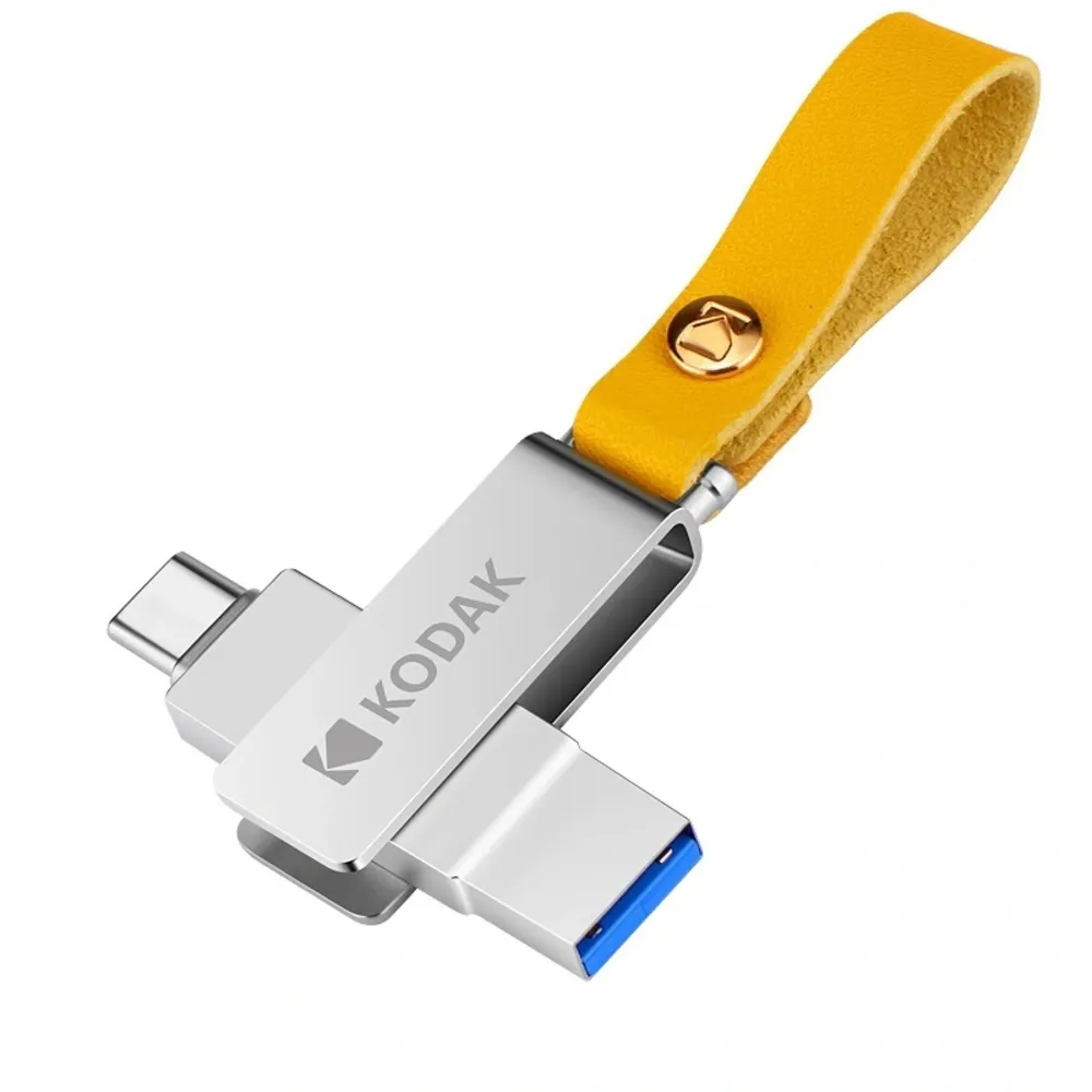 فلش 128 گیگ کداک Kodak Dual K243C OTG Type-C USB3.1